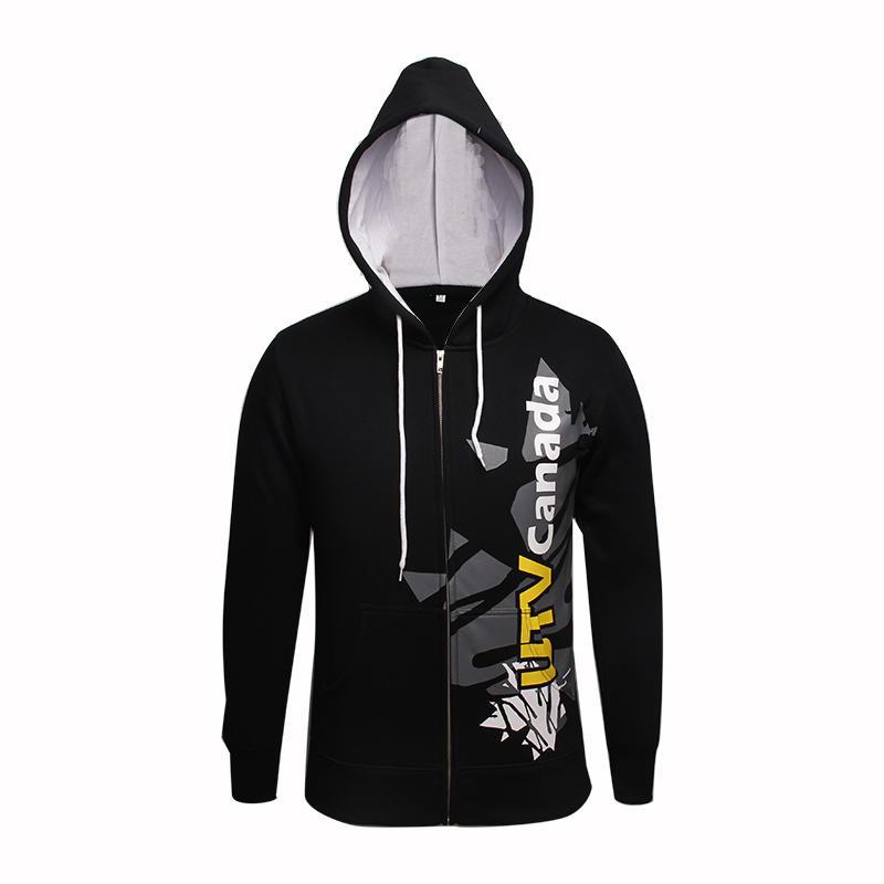 zipper hoodie sweatshirt printing logo in china