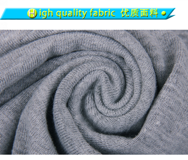 灰色蝙蝠印花女士V领短袖广告宣传T恤衫定制