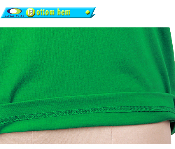 定做团体服绿色烫画圆领短袖广告宣传T恤衫定制