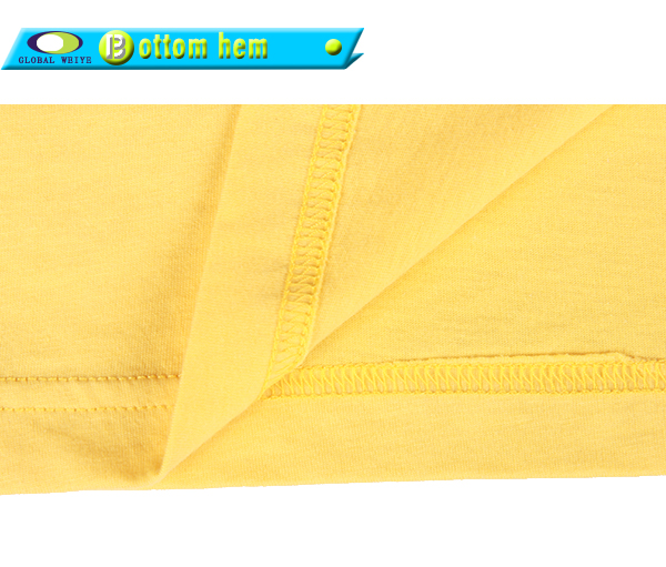 定做黄色团体服圆领短袖定制印logo广告宣传T恤衫订制厂家