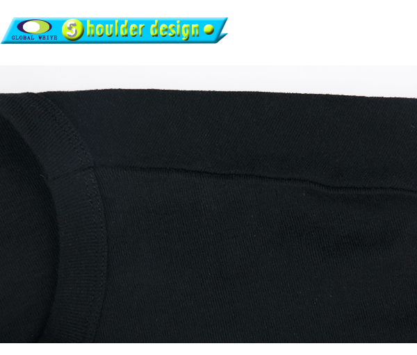 男士广告宣传衫黑色人物烫画圆领短袖T恤衫定制厂家