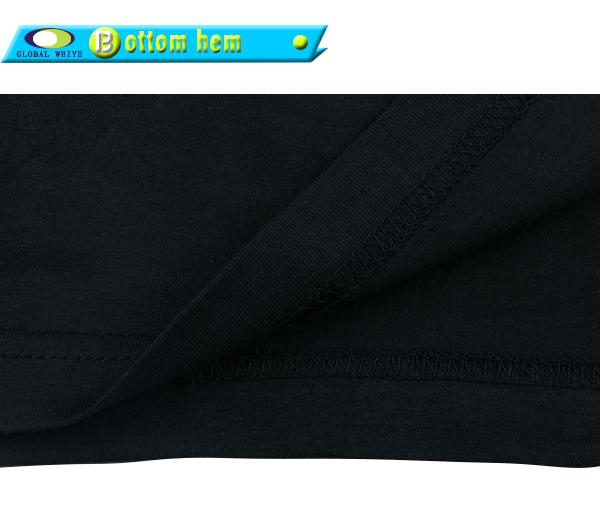 男士团队广告宣传衫黑色圆领烫画短袖工作服定制厂家