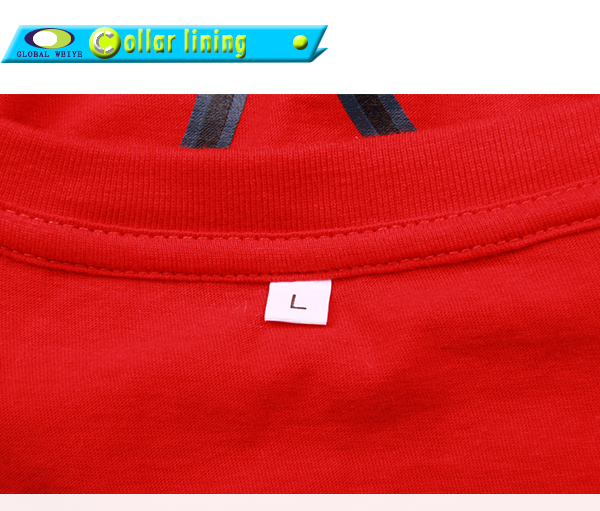 男士红色团队广告宣传衫圆领印花短袖T恤工作服定制厂家