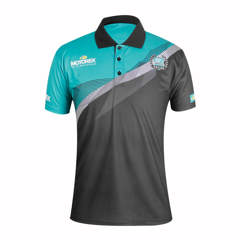 定制男士全涤热升华POLO衫翻领短袖T恤