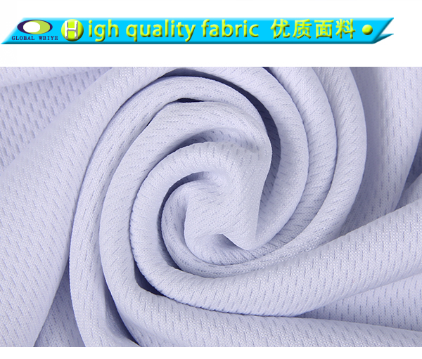 定制男士圆领白色空白网眼短袖T恤衫定制厂家