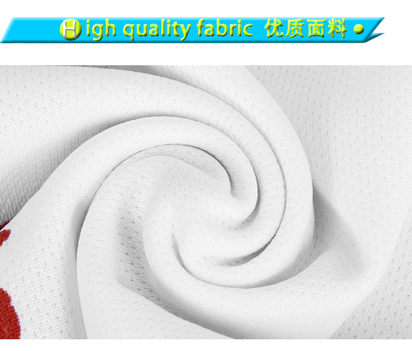 全涤男士白色印花圆领短袖T恤衫订制工厂