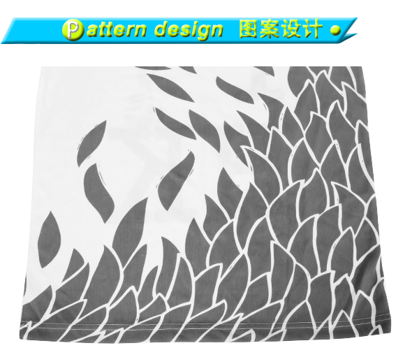 全涤男士白色印花圆领短袖T恤衫订制工厂