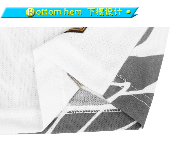 定制男士全涤白色印花圆领短袖T恤衫厂家订制