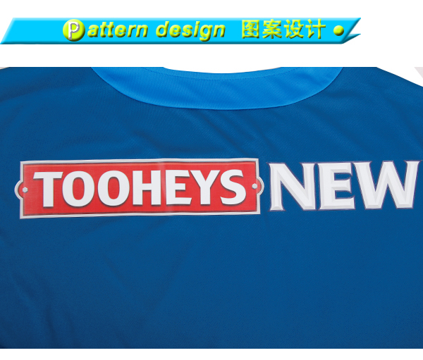 订制男士蓝色全涤圆领麋鹿印花短袖T恤衫广告衫定做