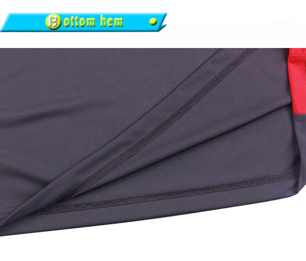 订制灰色全涤V领插肩印花T恤男短袖T恤衫运动服定做