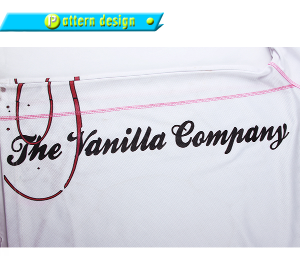 订制白色全涤网眼异色领印花圆领刺绣T恤男短袖定制