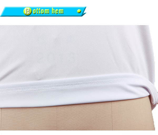 订制男士白色全涤印花T恤圆领短袖工作服定做