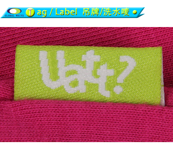 订制女士玫红色纯棉刺猬仙人掌印花圆领短袖T恤衫定做
